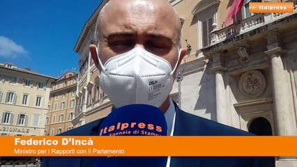 Covid, D’Incà “Prudenza ma anche rilancio economico”