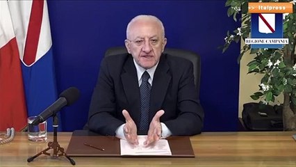 Vaccini, De Luca: “In Campania servizio di qualità come in Svezia o Svizzera”