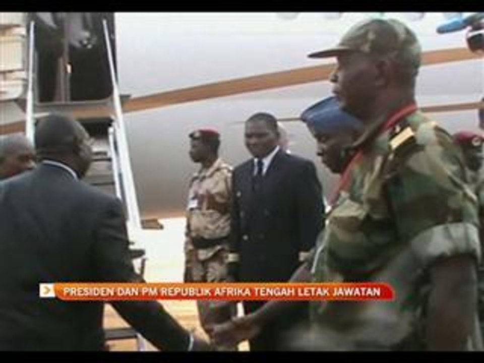 Presiden dan PM Republik Afrika tengah letak jawatan