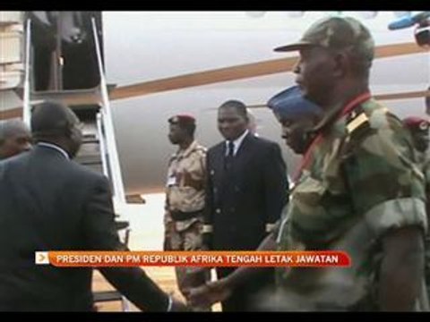 Presiden dan PM Republik Afrika tengah letak jawatan