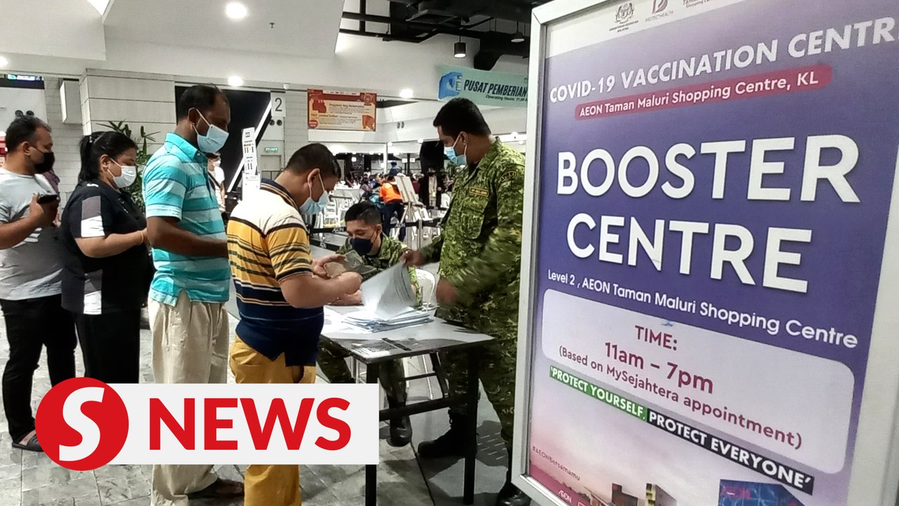 Covid-19: At least 70% of Malaysia's adult population need booster shots, says Khairy