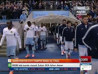 Manchester City hampir mara ke final