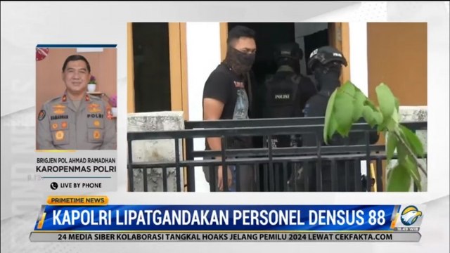 Antisipasi Berkembangnya Terorisme, Kapolri Lipat Gandakan Personel Densus 88