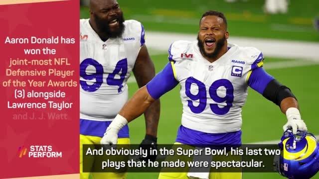 'Aaron Donald is the greatest I've ever seen' - LeBron