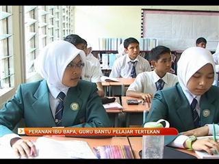 Peranan ibu bapa, guru bantu pelajar tertekan