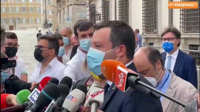 Governo, Salvini Grande condivisione con Draghi