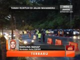 Perkembangan tanah runtuh di Lebuhraya Mahameru