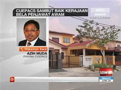 CUEPACS sambut baik kerajaan bela penjawat awam