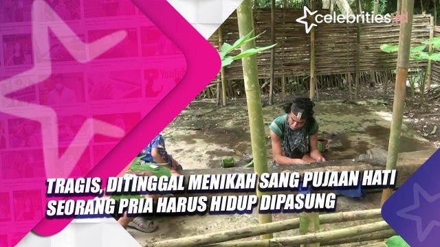 Tragis, Ditinggal Menikah Sang Pujaan Hati Seorang Pria Harus Hidup Dipasung