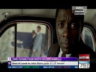 Own tayang filem Biopik Nelson Mandela