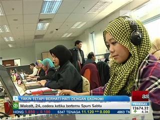 Yakin tapi berhati-hati dengan ekonomi