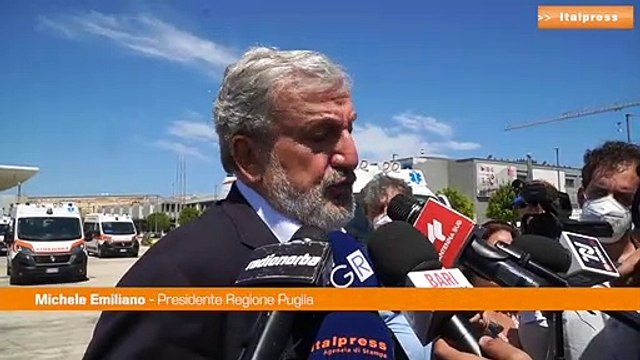 Venti nuove ambulanze per l'Asl di Bari