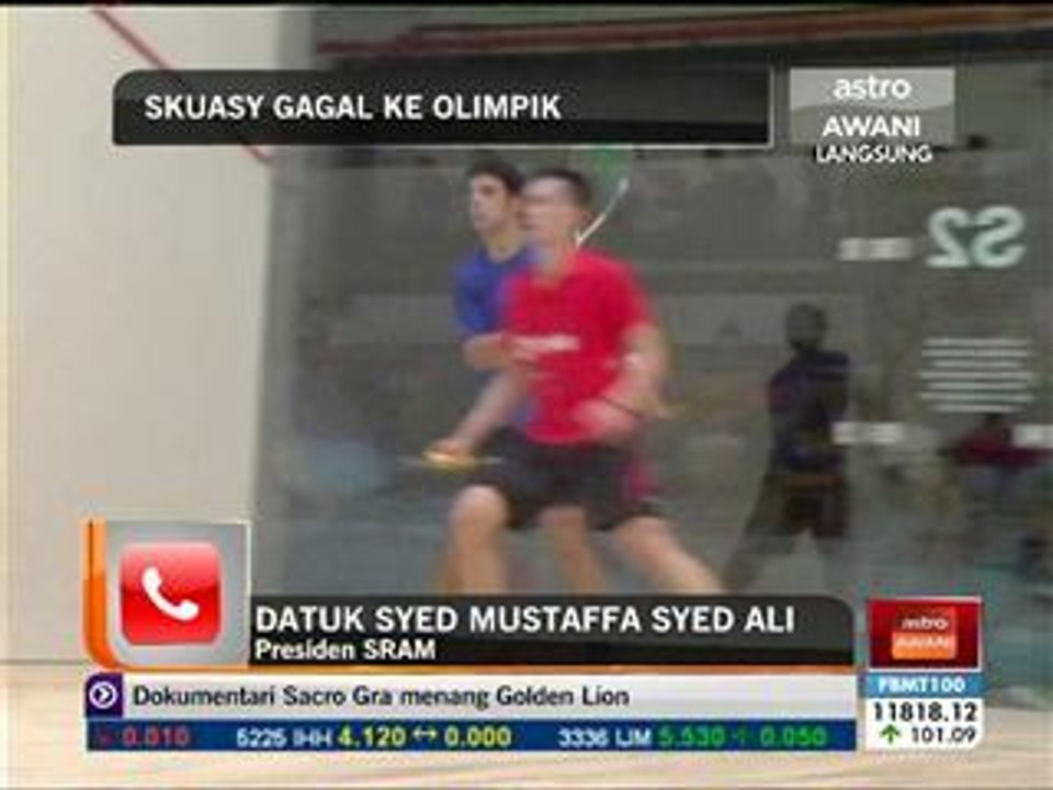 Presiden SRAM: Skuasy gagal ke Olimpik