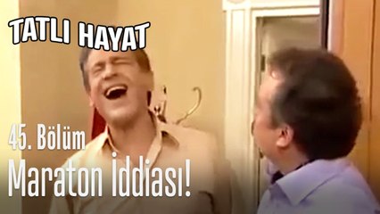 Yorgo ve İhsan maraton koşacak! - Tatlı Hayat 45. Bölüm