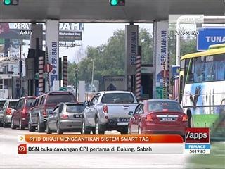 RFID dikaji ganti sistem Smart Tag