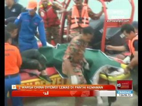 2 warga China lemas di pantai Kemaman