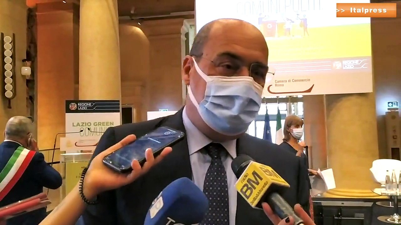Zingaretti:” Rifiuti possono essere risorsa"