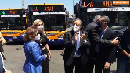 Palermo, consegnati 33 nuovi bus ad Amat