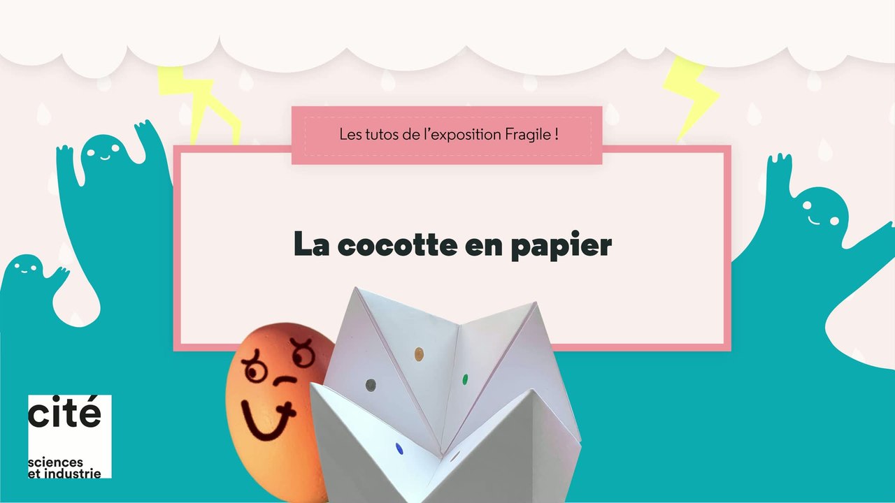 Fragile ! - La cocotte en papier