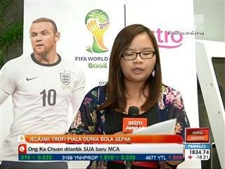 Jelajah trofi bola sepak Piala Dunia 2014