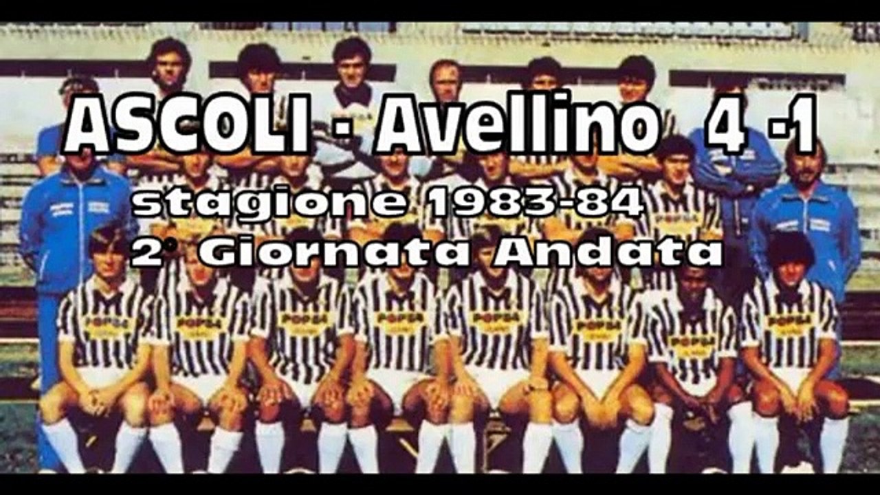 "CAMPIONATO-STORY":  SERIE A, STAGIONE 1983-84, ASCOLI-AVELLINO 4-1!