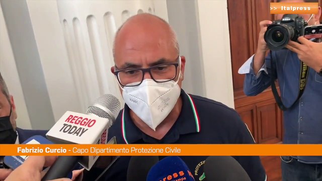 Incendi, Curcio in Calabria: Situazione migliora, ma serve cautela