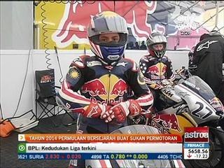 Tahun 2014 permulaan bersejarah buat sukan permotoran