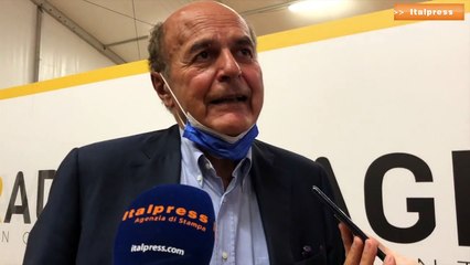 Bersani "Da Bologna stimolo forte per ricomposizione centrosinistra"