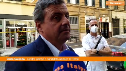 Roma, Calenda: "Michetti non può candidare antisemiti no-vax"