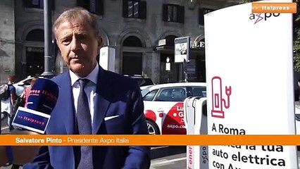 下载视频: Mobilità elettrica, a Roma arrivano le colonnine di ricarica di Axpo Italia