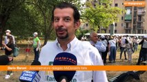 Milano, i volontari di McDonald's puliscono parco Annarumma