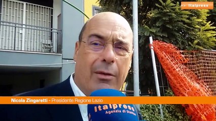 Roma, Zingaretti: "Cambia la qualità della vita a Tor Bella Monaca"