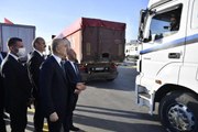 Ulaştırma ve Altyapı Bakanı Karaismailoğlu, Kapıkule'de konuştu