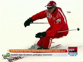Schumacher kritikal selepas kemalangan luncur salji