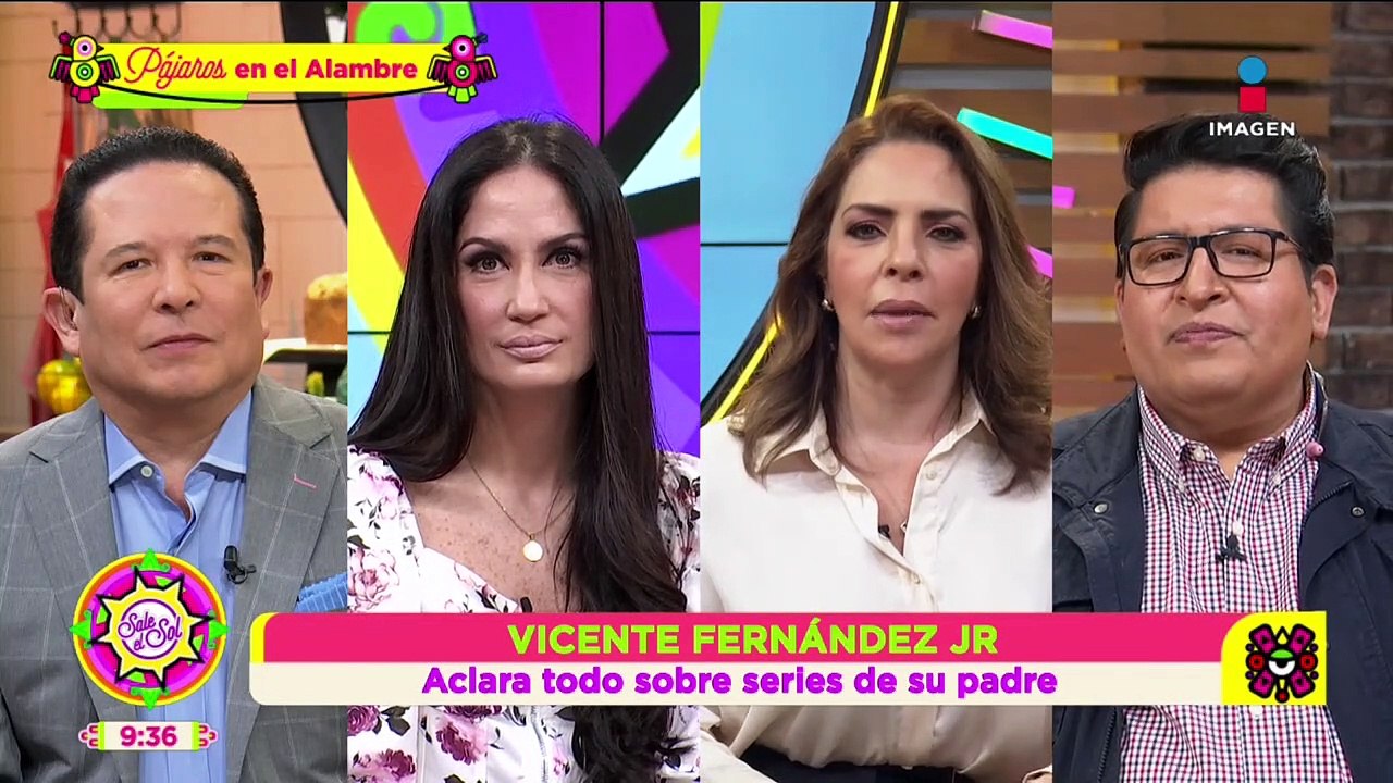 Vicente Fernández Jr. reacciona a polémicas bioseries del Charro de Huentitán