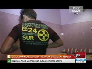 Datuk dan nenek antara pasangan ditangkap khalwat