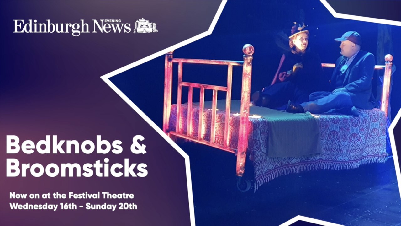 Behind the Scenes of Bedknobs and Broomsticks at Festival Theatre