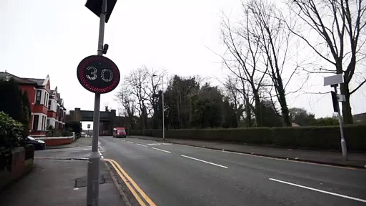 New activated speed sign