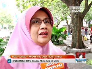 Jimat cermat tangani kos sara hidup tinggi