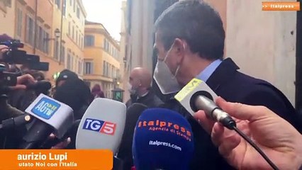 Lupi "Centrodestra unito, valuteremo proposte Draghi"