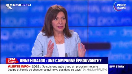 Anne Hidalgo: "Cette campagne est très moche, pour tout le monde. C'est une campagne vulgaire et violente"