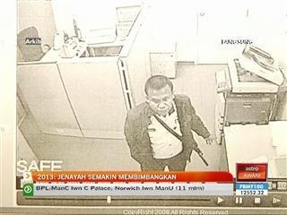 2013: Jenayah semakin membimbangkan