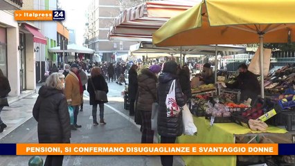 Download Video: Pensioni, si confermano disuguaglianze e svantaggio donne