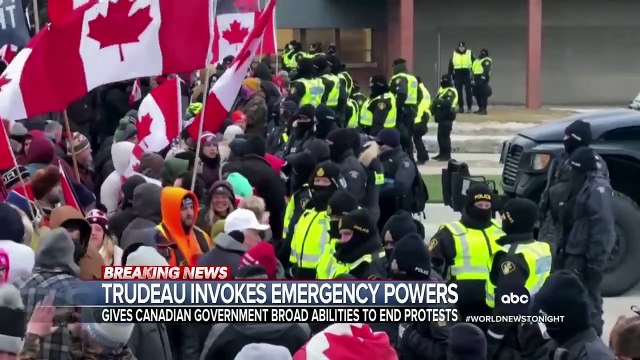 Canadian leader invokes emergency powers over trucker protests l WNT