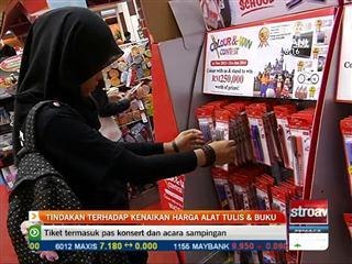 Tindakan terhadap kenaikan harga alat tulis & buku