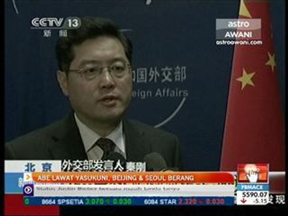Abe lawat Yasukuni, Beijing & Seoul berang
