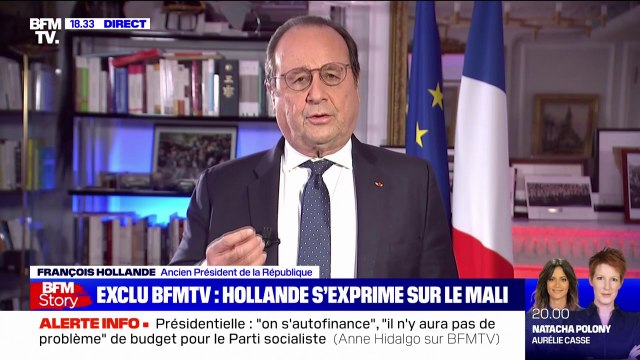 François Hollande: La bonne décision était d'intervenir au Mali en janvier 2013