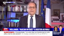 François Hollande sur la présence militaire française au Mali: 