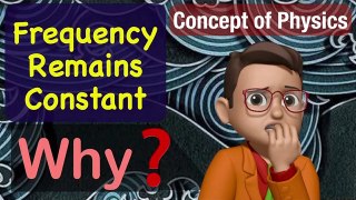 Why frequency remains constant ? | Concepts Of Physics | #sufalphysicsforum #jee2022 #neet