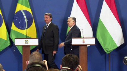 Bolsonaro destaca coincidências com o ultranacionalista Orban
